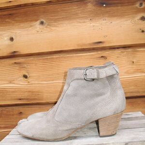 Aquatalia Perforated Ankle Boots